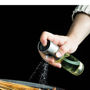Kitchen Push Type Spray Olive Oil Sprayer