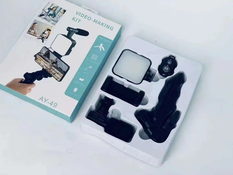AY-49 Mobile Phone Vlog Selfie Stick