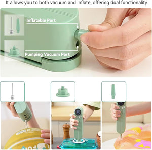 3 In 1 Cordless Handheld Mini Vacuum Sealer